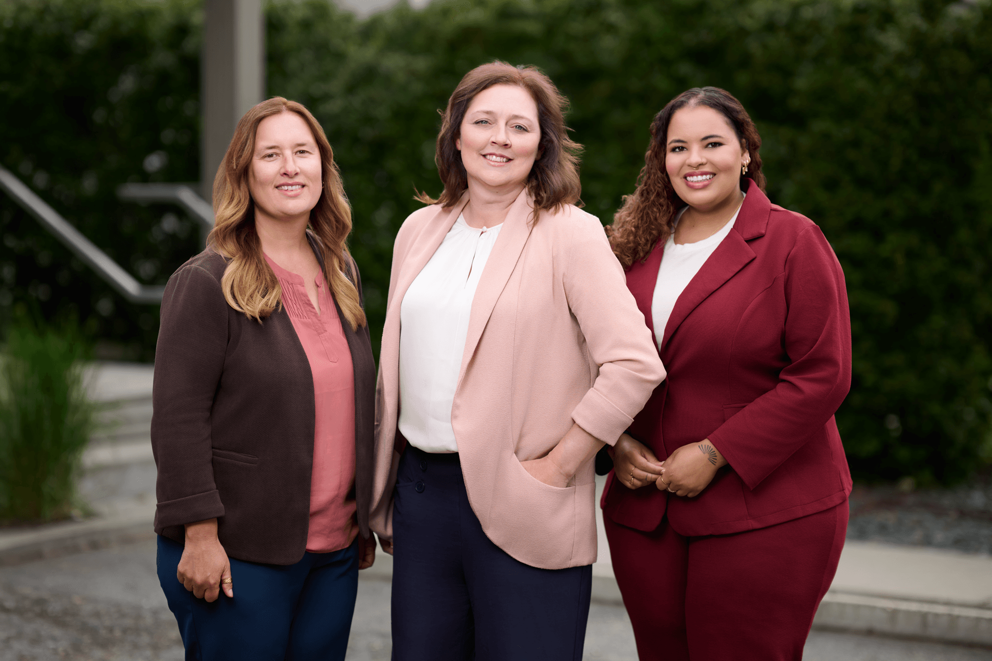 The A&M Law team in Missoula, Montana: Misty Gaubatz, Ashley Hurlbert, and Dakota Holman